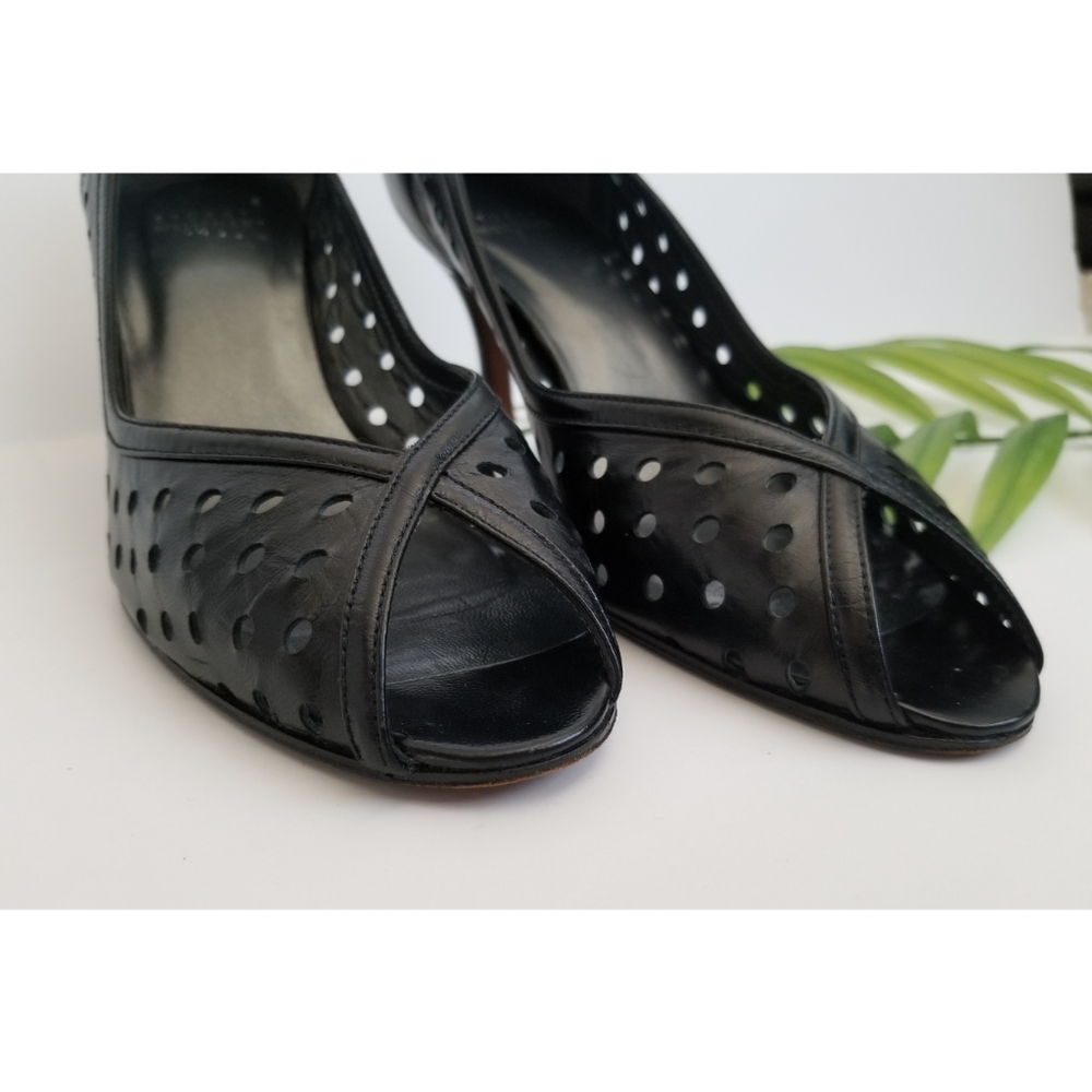 Stuart Weitzman Peep-Toe Heels - Picture 5 of 8